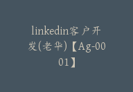 linkedin客户开发(老华)【Ag-0001】-副业圈