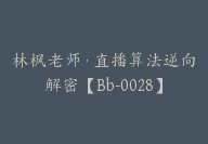 林枫老师·直播算法逆向解密【Bb-0028】-副业圈