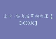 米卡·实占塔罗初阶课【E-00036】-副业圈