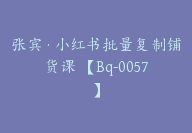 张宾·小红书批量复制铺货课 【Bq-0057】-副业圈